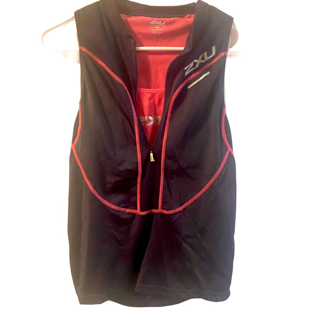 2XU Womens SBR Skin Endurance Sleeveless With Zipper